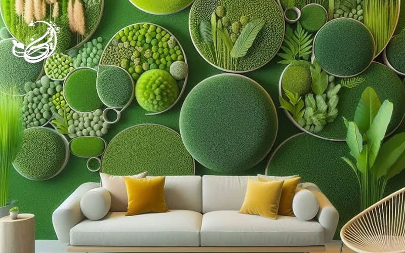 چمن مصنوعی در دکوراسیون داخلی