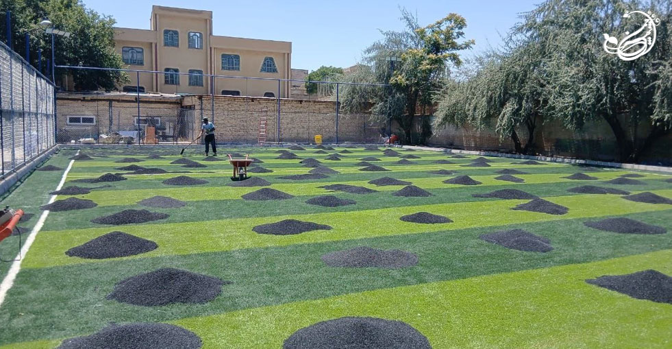 مزایای تزریق گرانول چمن مصنوعی