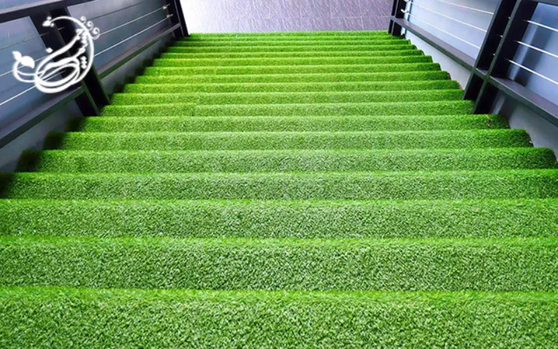 بهترین چمن مصنوعی برای پله و راه پله