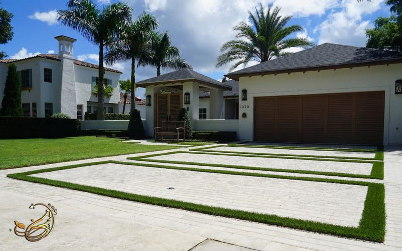 چمن مصنوعی نواری