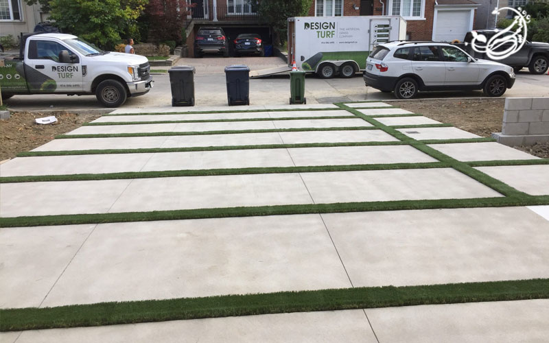 چمن مصنوعی نواری