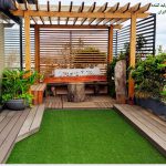 چمن مصنوعی در روف گاردن