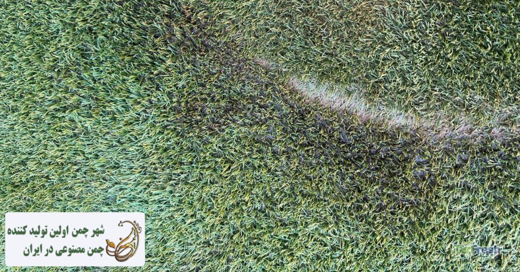 ترمیم سوختگی چمن مصنوعی