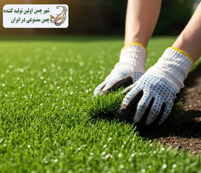 ساخت زمین چمن مصنوعی