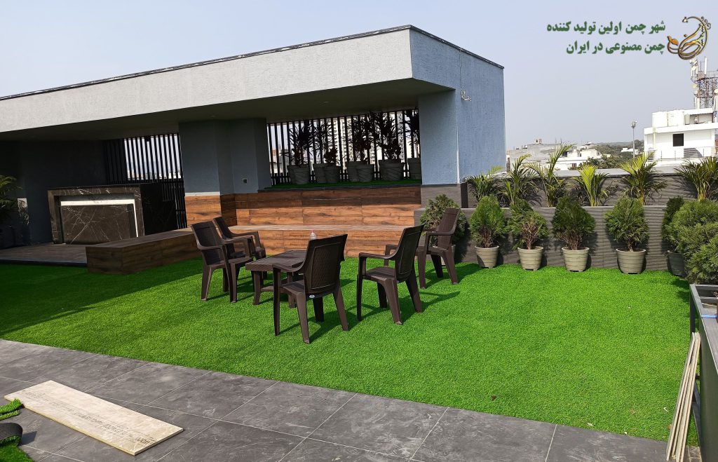 چمن مصنوعی برای رستوران
