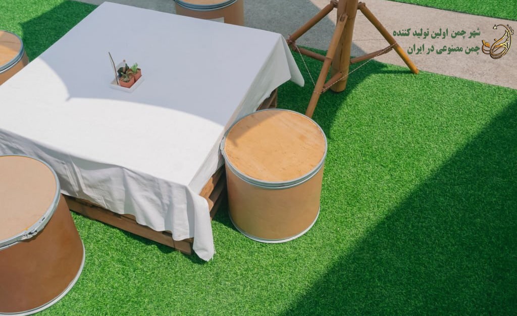 چمن مصنوعی برای کف مغازه