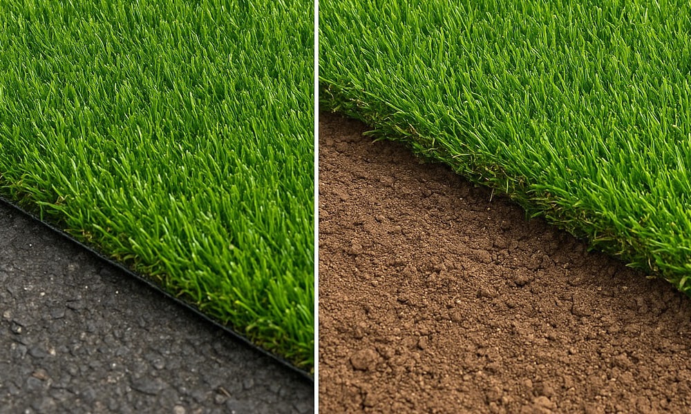 نصب چمن مصنوعی روی آسفالت