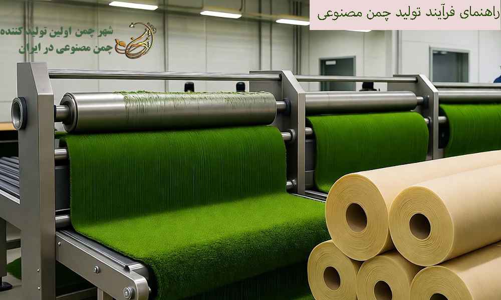 راهنمای فرآیند تولید چمن مصنوعی