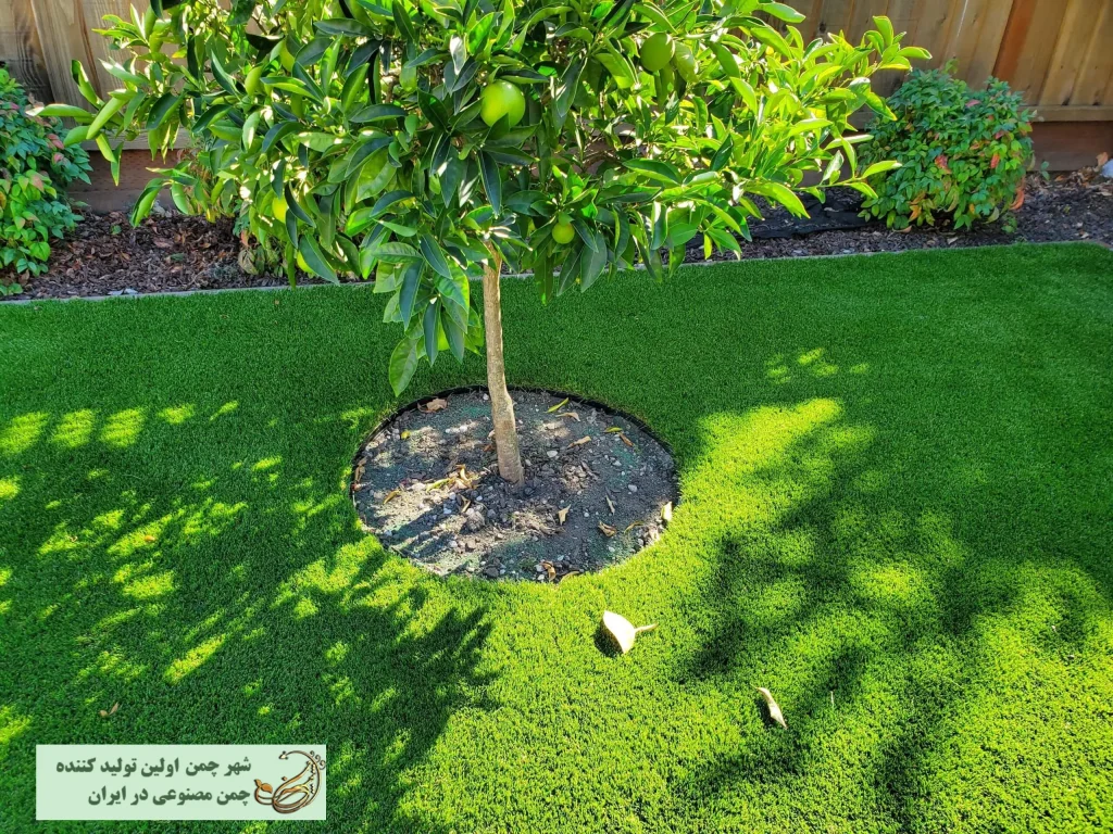 چمن مصنوعی برای باغ
