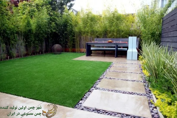 چمن مصنوعی برای باغ